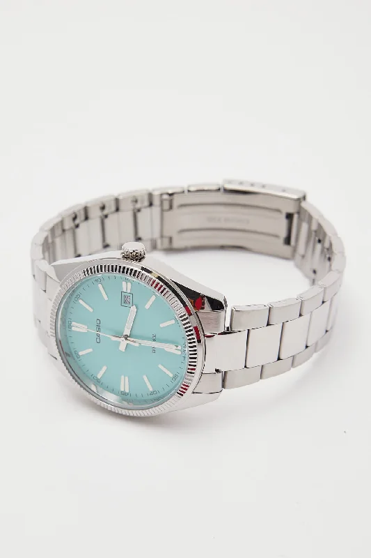 Casio MTP1302PD-2A2 Silver/Blue