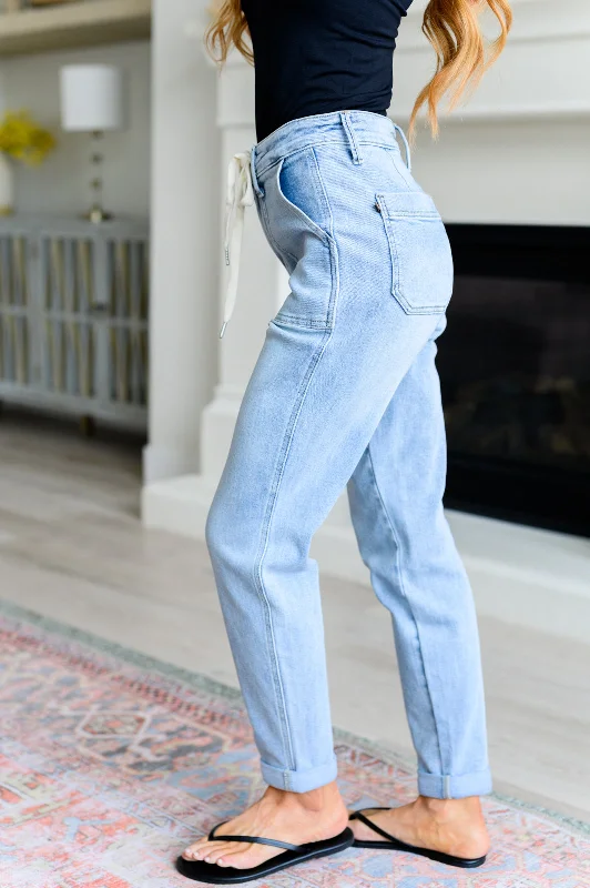 Judy Blue High Rise Vintage Denim Jogger