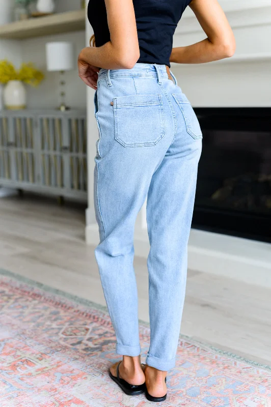 Judy Blue High Rise Vintage Denim Jogger