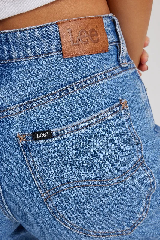 Lee 90's Mid Baggy Jean Blue Saints