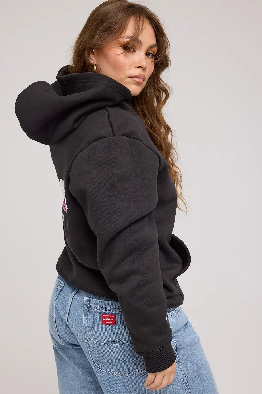 Neovision Exhibit Relaxed Hoodie Black