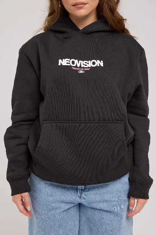 Neovision Exhibit Relaxed Hoodie Black