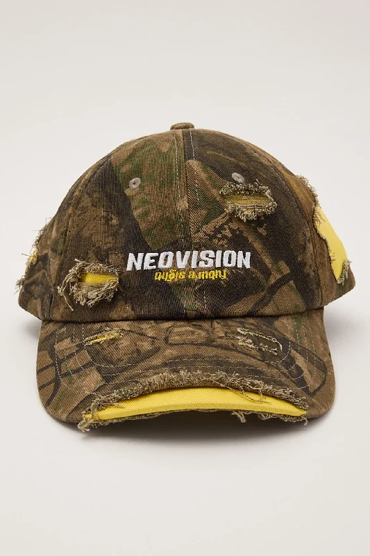 Neovision Implode Distressed Dad Cap Camo