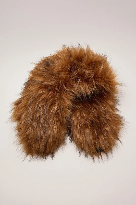 Neovision Kingpin Trapper Hat Brown Fur