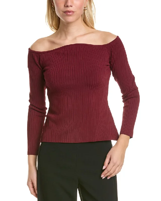 BCBGMAXAZRIA Crewneck Top