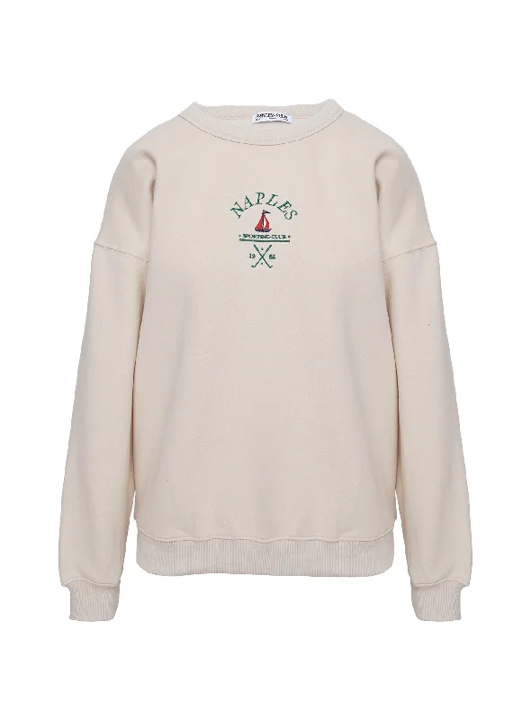 Dream Fleece Classic Crewneck Sweater Beige