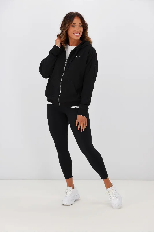 Puma Her Full-Zip Hoodie Black