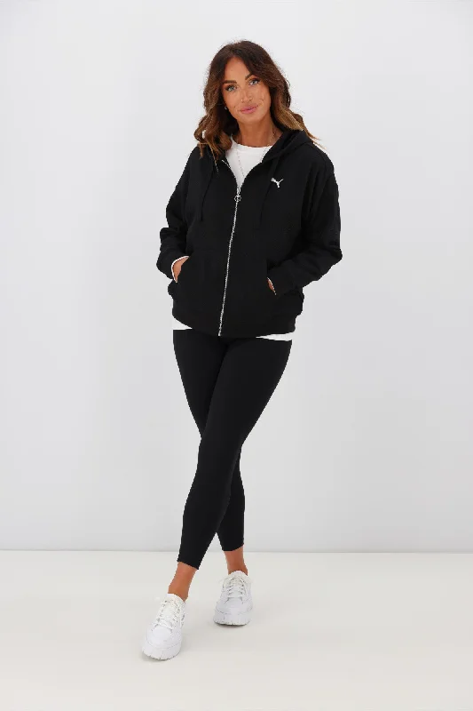 Puma Her Full-Zip Hoodie Black