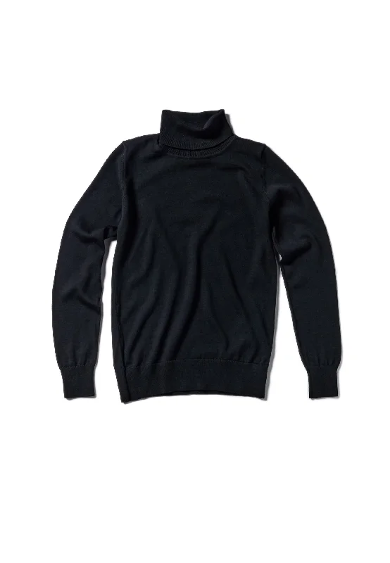 Roll Neck. Black