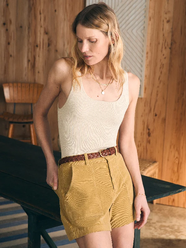 Rue Sweater Tank - Summer Sand