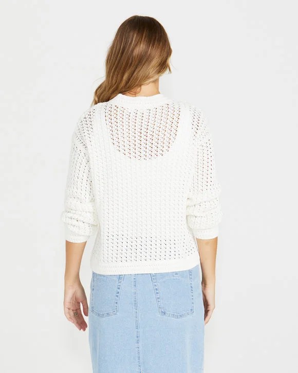 Sass Talullah Knit White