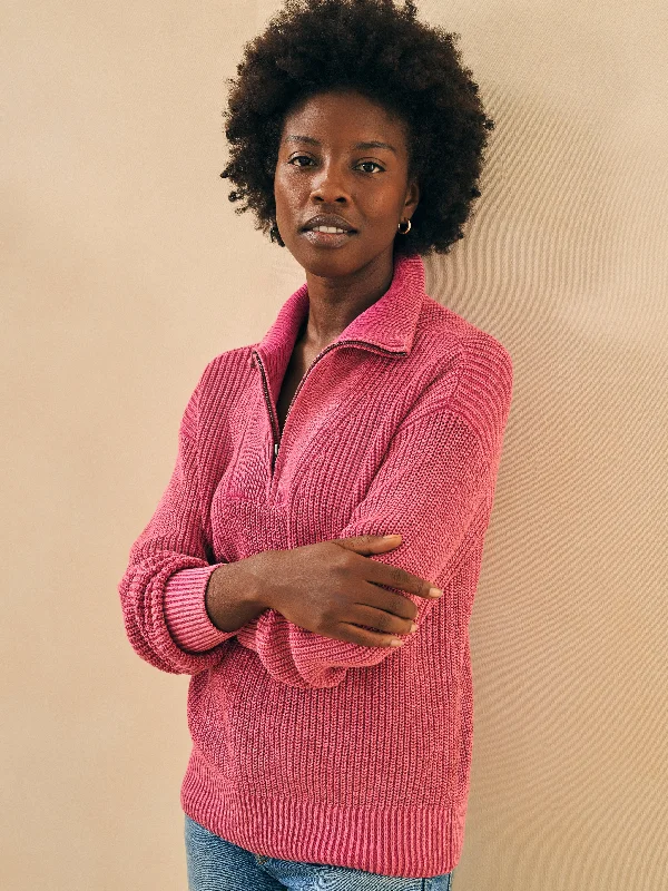 Sunwashed Mariner Sweater - Festival Fushia