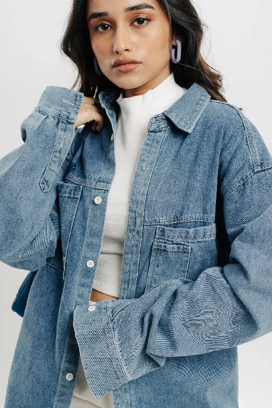 Double Pocket Denim Jacket