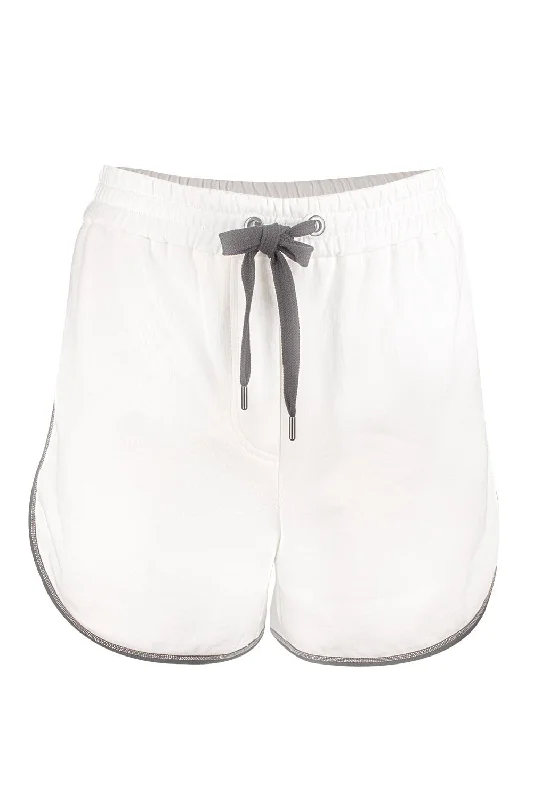 Monili Detail Track Shorts