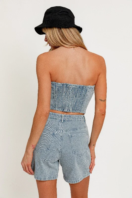 Dory Denim Top