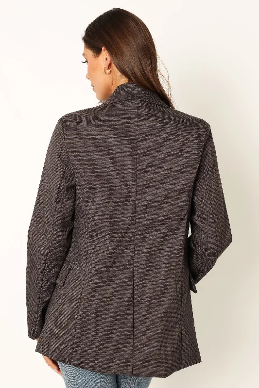 Juliette Blazer - Charcoal