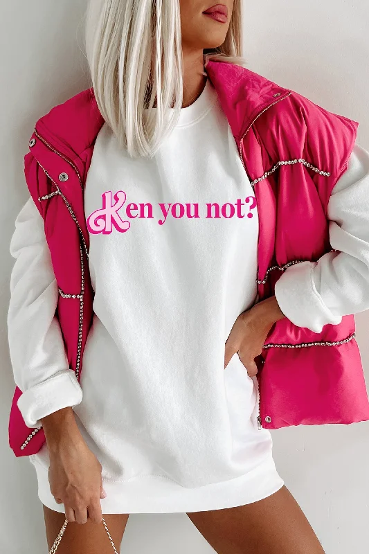 ""Ken You Not"" Graphic - Multiple Shirt Options (White) - Print On Demand