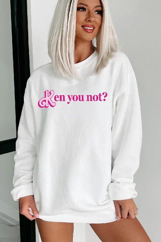 ""Ken You Not"" Graphic - Multiple Shirt Options (White) - Print On Demand