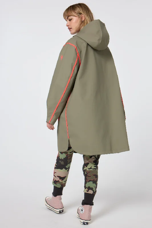 Khaki Raincoat