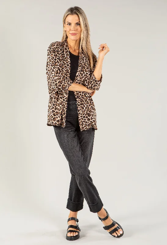 Leopard Print Over Shirt