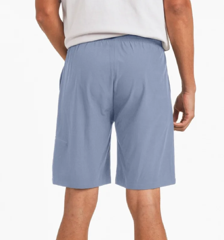 Mono B Men - Active Drawstring Shorts with Zippered Pouch