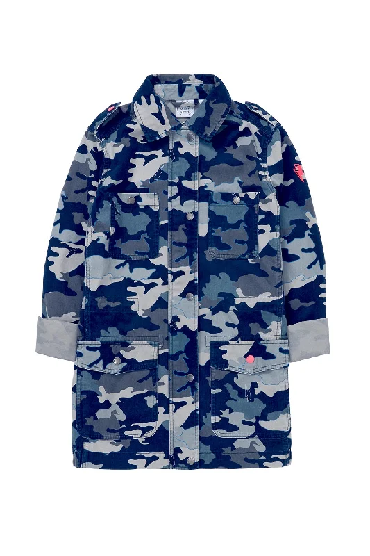 Navy Camo Utility Jacket