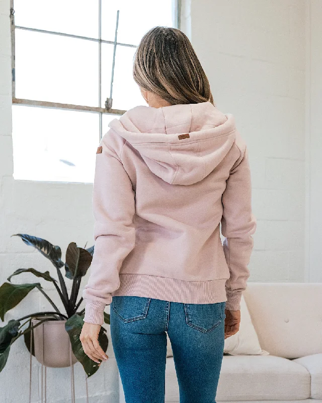 Wanakome Hera Full Zip Hoodie - Blush