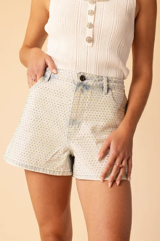 Rhinestone Shorts