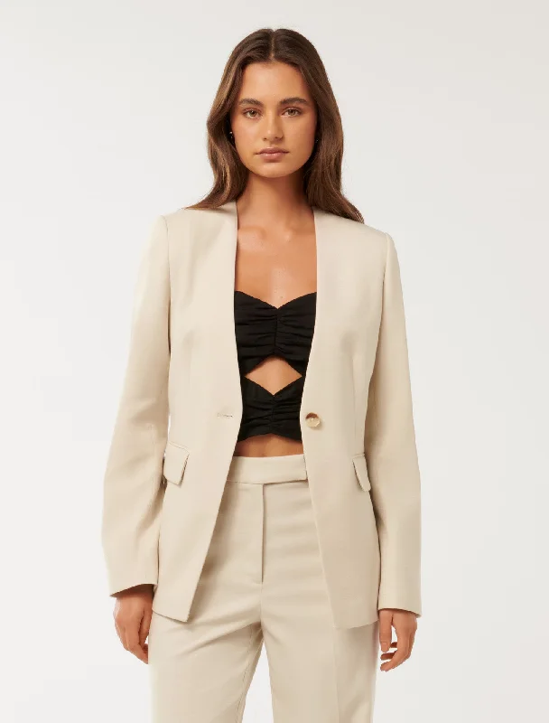 Xena Collarless Blazer